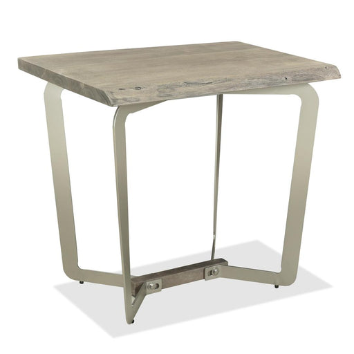Riverside Furniture Waverly - End Table - Sandblasted Gray