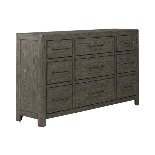 Liberty Furniture Skyview Lodge - 9 Drawer Dresser - Light Brown