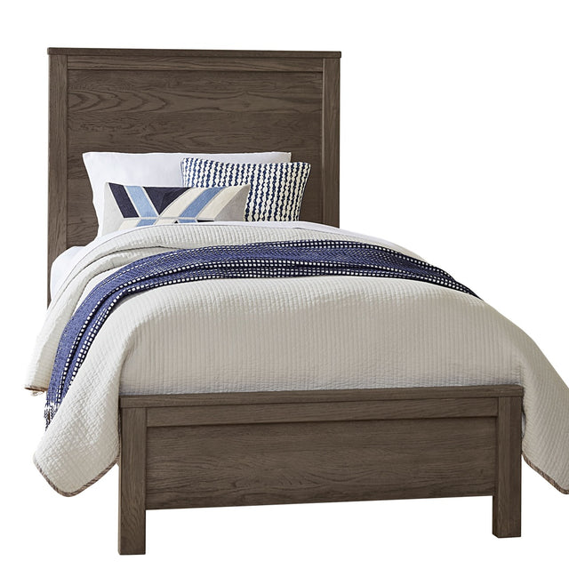 Vaughan-Bassett Fundamentals - Twin Bed - Gray