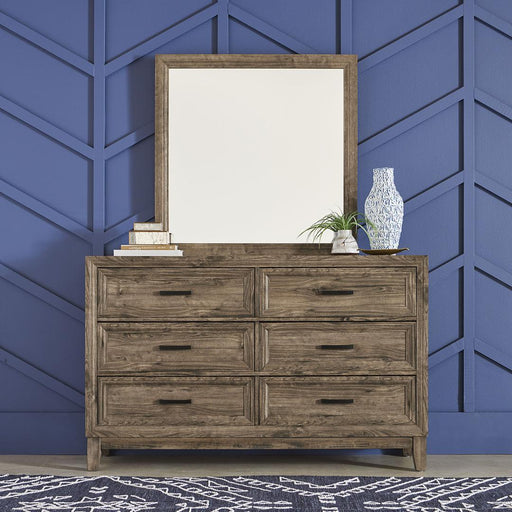 Liberty Furniture Ridgecrest - Queen Panel Bed, Dresser & Mirror, Chest, Night Stand - Light Brown
