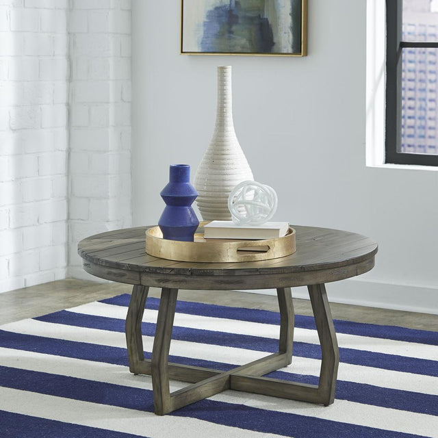 Liberty Hayden Way Cocktail Table - Medium Gray