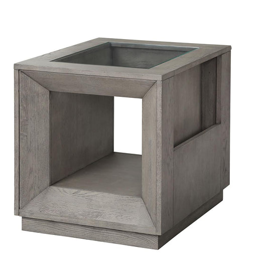 Parker House Pure Modern - End Table with Glass - Moonstone