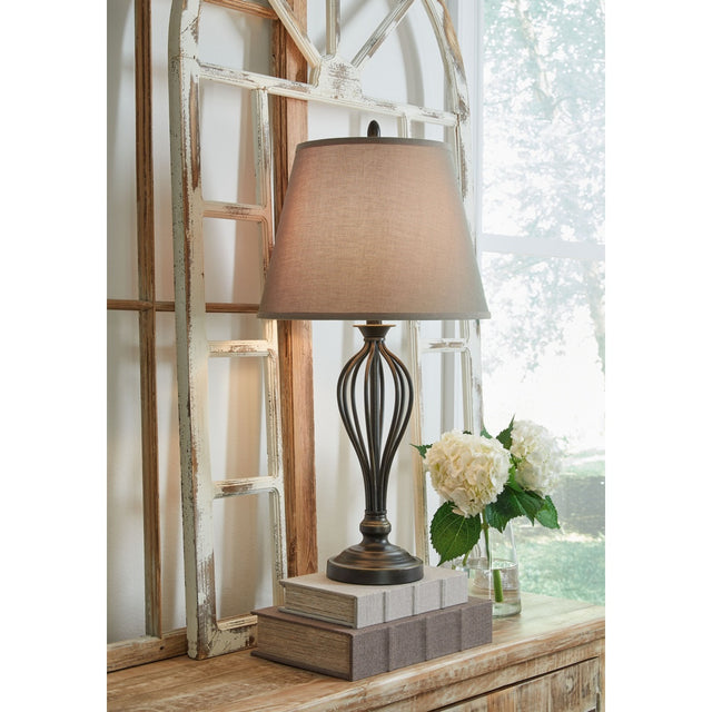 Ashley Ornawell Metal Table Lamp (2/CN)