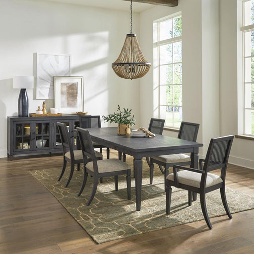 Liberty Caruso Heights Opt 7 Piece Rectangular Table Set - Black