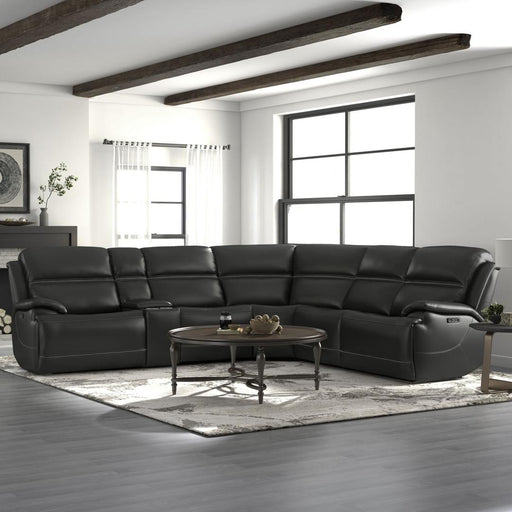 Liberty Furniture Bentley - 6 Piece Sectional - Graphite Gray