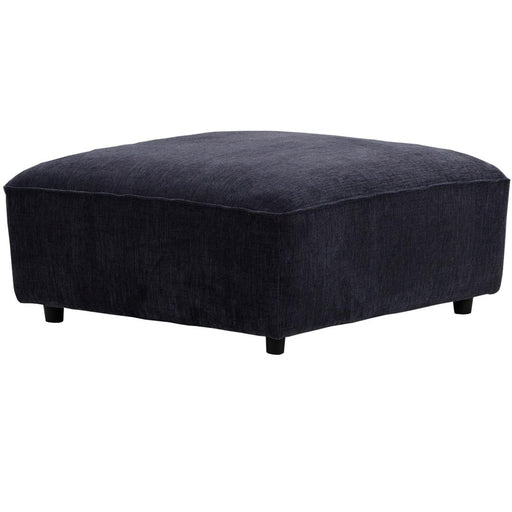 Parker House Recess - Ottoman With Casters - Reptile Blue
