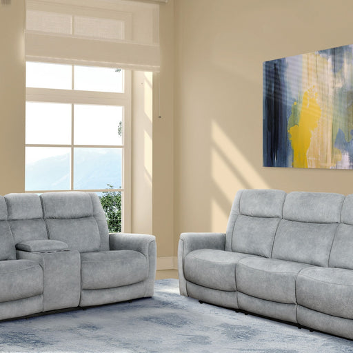 Parker House Linus - Power Reclining Sofa Loveseat And Recliner - Hudson Grey