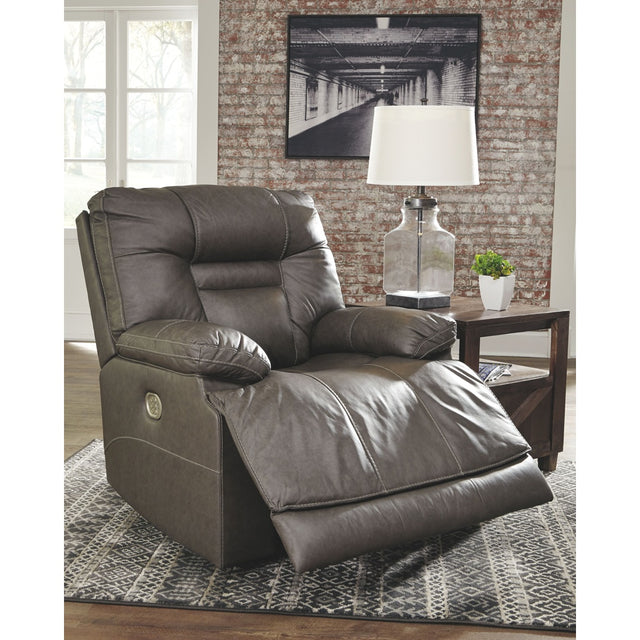 Ashley Wurstrow PWR Recliner/ADJ Headrest