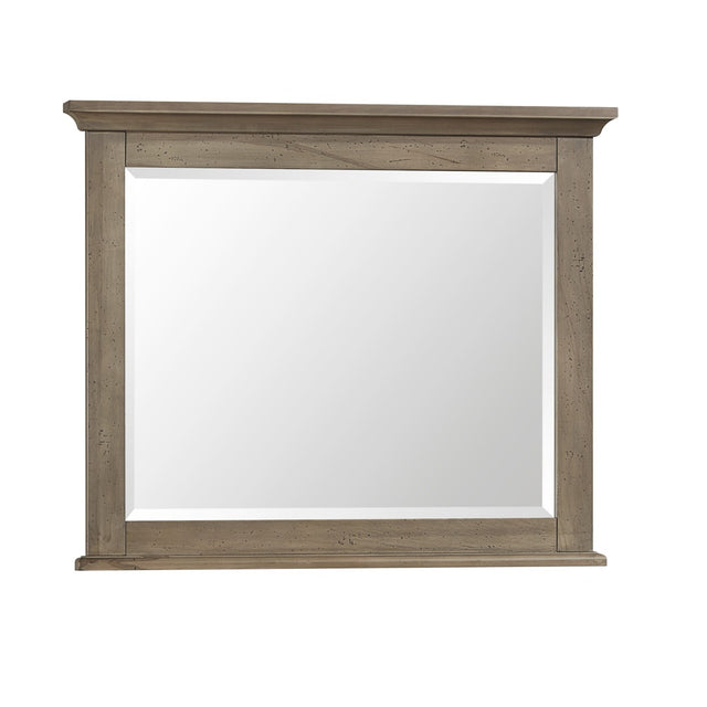 Vaughan-Bassett Carlisle - Landscape Mirror - Natural Grey