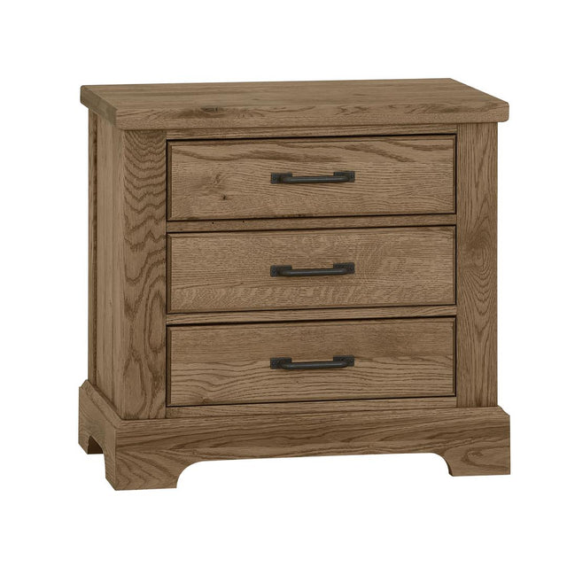 Vaughan-Bassett Yosemite - Nightstand - 3 Drawers - Light Brown