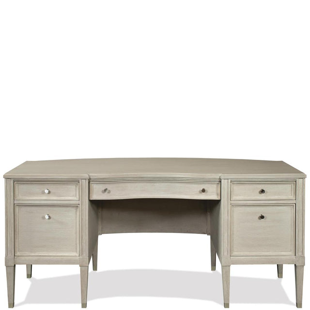 Riverside Furniture Maisie - Executive Desk - Champagne