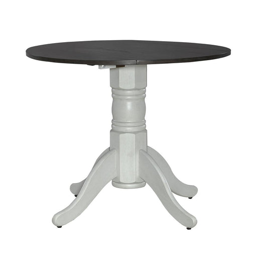 Liberty Furniture Brook Bay - Drop Leaf Table Set - White