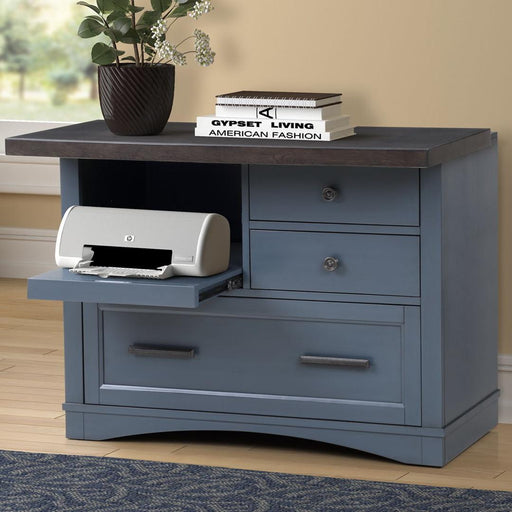Parker House Americana Modern - Functional File with Power Center - Denim