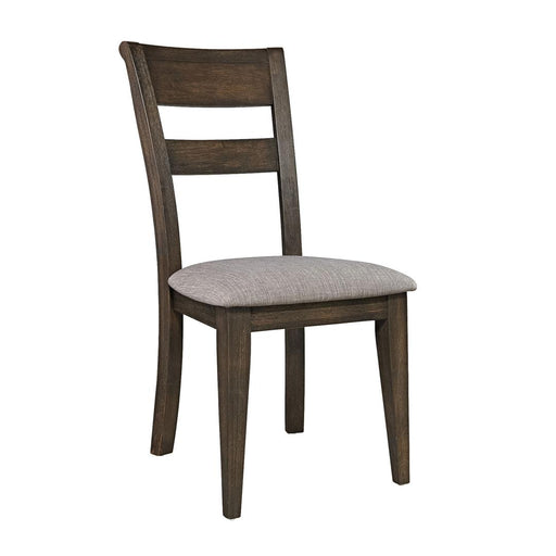 Liberty Furniture Double Bridge - Splat Back Side Chair - Dark Brown