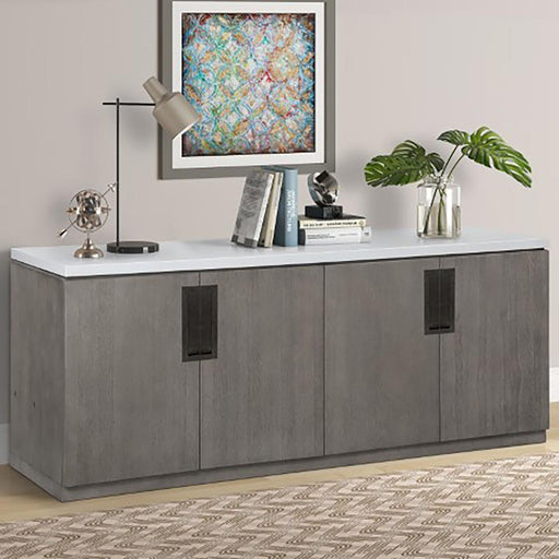Parker House Pure Modern - Credenza with Quartz Top - Moonstone
