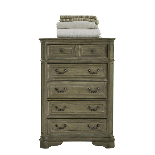 Liberty Furniture Magnolia Manor - 5 Drawer Chest - Light Brown