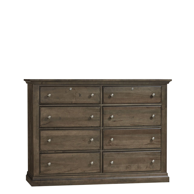 Vaughan-Bassett Carlisle - 8-Drawers Dresser - Dark Sable