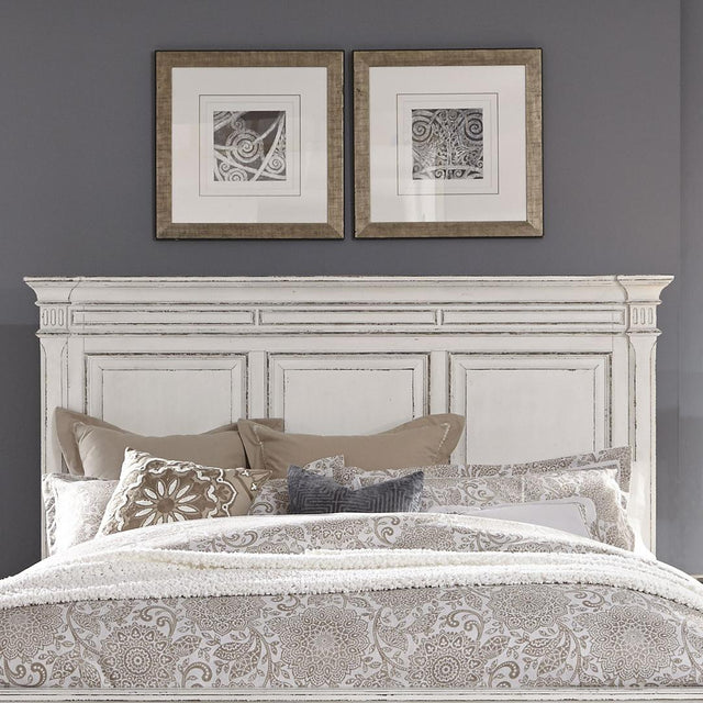 Liberty Abbey Park King Panel Headboard - White