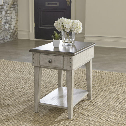 Liberty Furniture Ivy Hollow - Drawer Chair Side Table - White