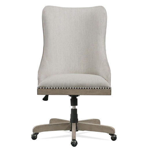 Riverside Furniture Wimberley - Upholstered Desk Chair - Pearl Silver