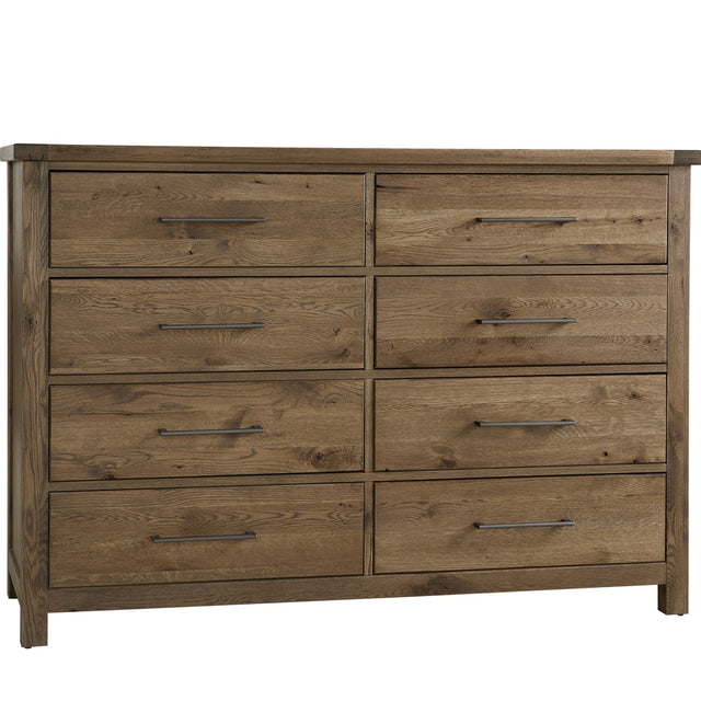 Vaughan-Bassett Dovetail - 8-Drawer Dresser - Natural