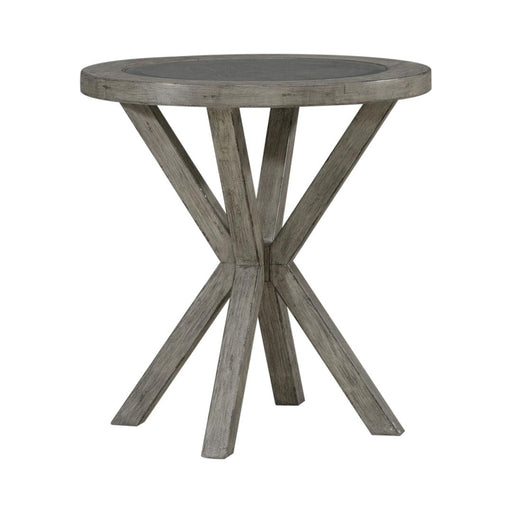 Liberty Furniture Skyview Lodge - Round Chairside Table - Light Brown