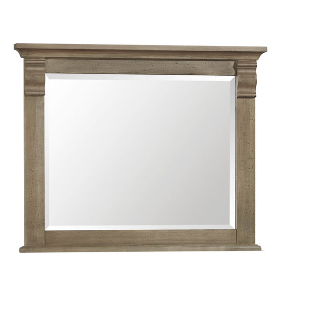 Vaughan-Bassett Carlisle - Corbel Mirror - Natural Grey