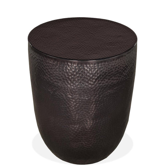 Riverside Furniture Brixen - Round Side Table - Dark Brown