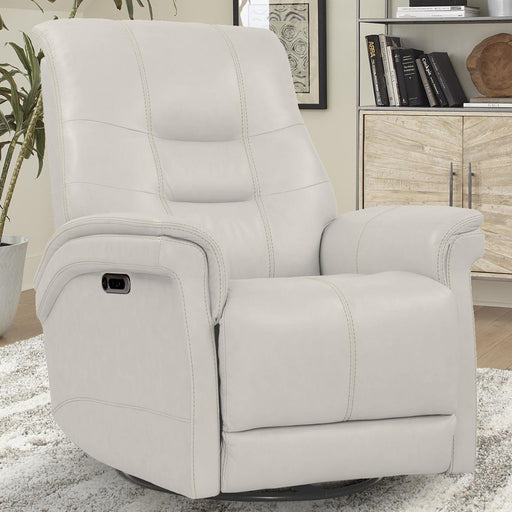 Parker House Carnegie - Powered by Freemotion Power Cordless Swivel Glider Recliner - Verona Ivory