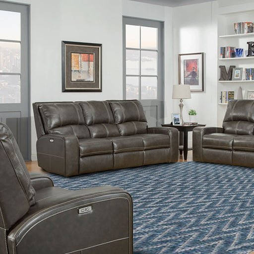 Parker House Swift - Power Reclining Sofa Loveseat And Recliner - Twilight