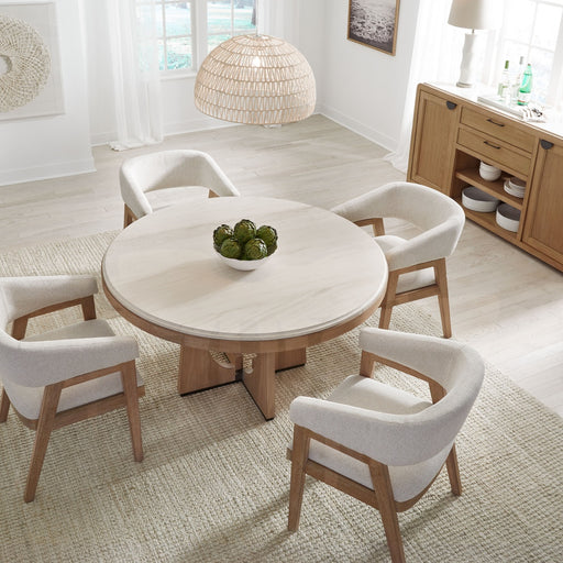 Parker House Escape - 54 In. Round Dining Table - Light Brown