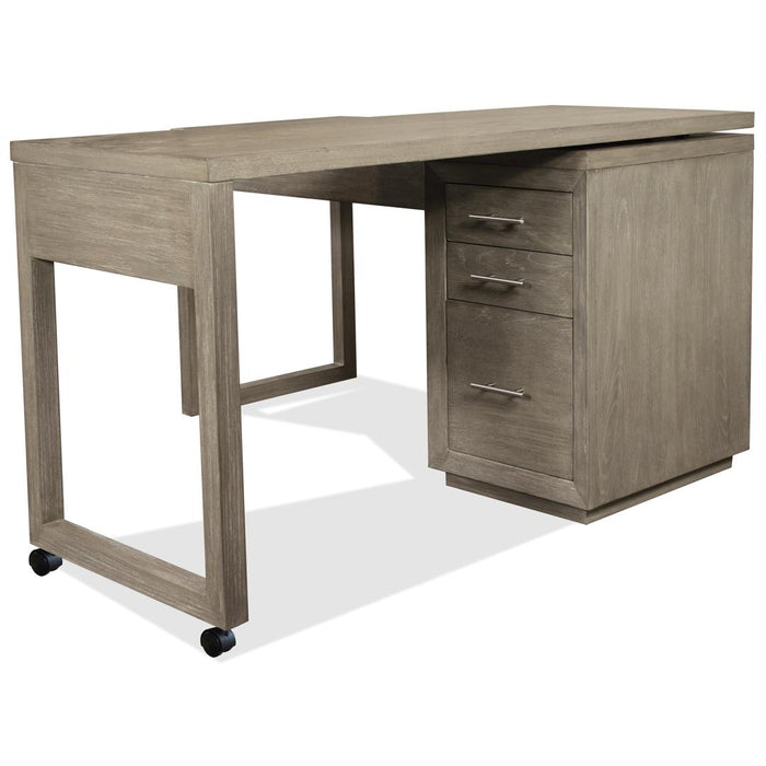 Monarch Specialties L-Shaped Computer Desk Brown