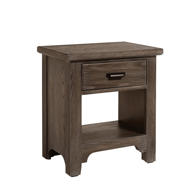 Vaughan-Bassett Bungalow - 1-Drawer Nightstand - Folkstone