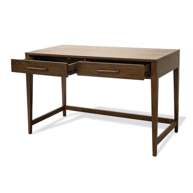 Riverside Furniture Vogue - Writing Desk - Plymouth Brown Oak