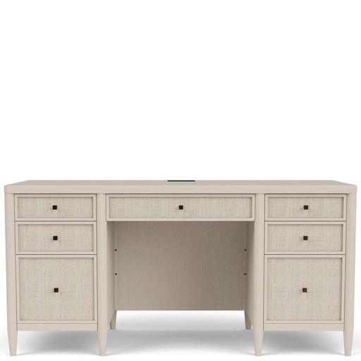 Riverside Furniture Maren - Executive Desk - Beige