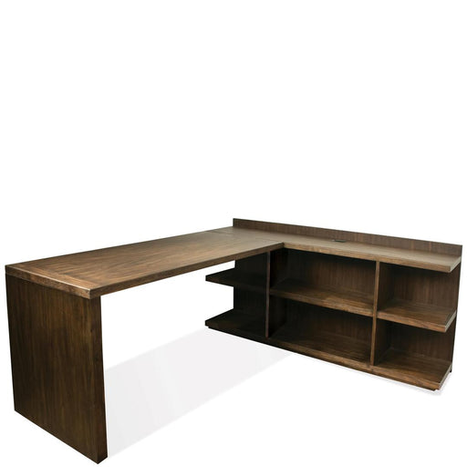 Riverside Furniture Perspectives - Return Desk - Brushed Acacia - Wood