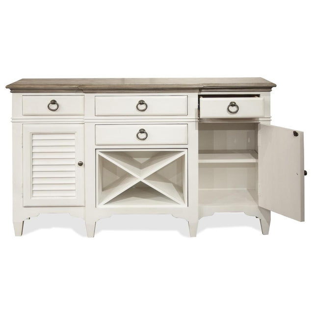 Riverside Furniture Myra - Server - Natural/Paperwhite