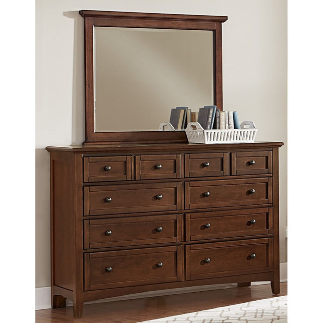 Vaughan-Bassett Bonanza - 8-Drawer Storage Dresser - Cherry