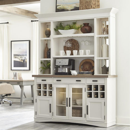 Parker House Americana Modern Dining - Buffet and Display Hutch - Cotton