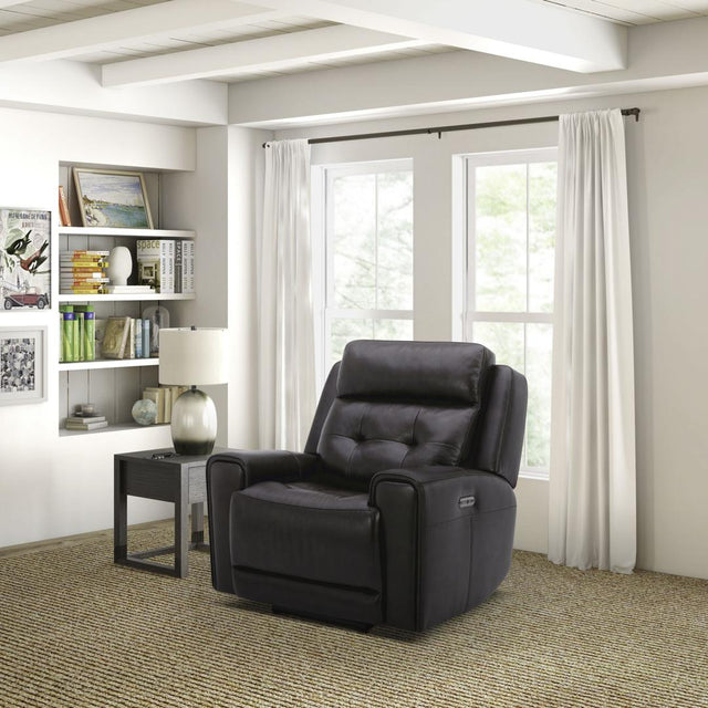 Liberty Furniture Carrington - Swivel Glider Recliner P3 - Dark Brown