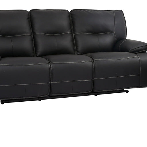 Parker House Spartacus - Power Reclining Sofa Loveseat And Recliner - Black