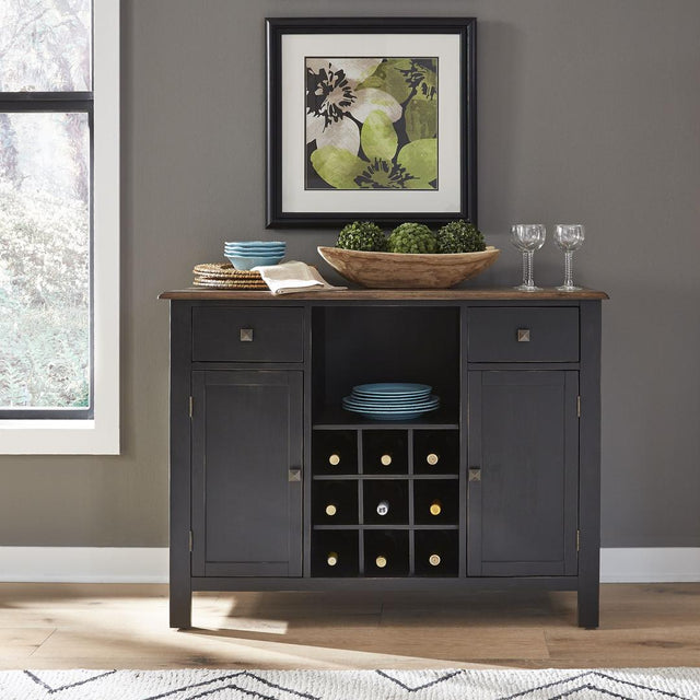 Liberty Furniture Carolina Crossing - Server - Black