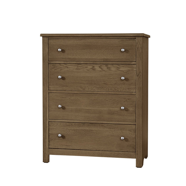 Vaughan-Bassett Fundamentals - 4 Drawer Chest - Natural