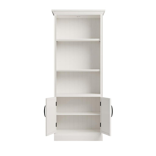Parker House Shoreham - Door Bookcase - Effortless White