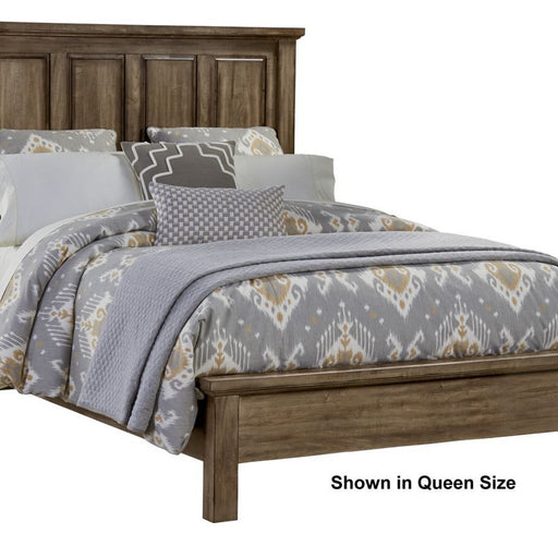 Vaughan-Bassett Maple Road - King Mansion Bed With Low Profile Footboard - Maple Syrup