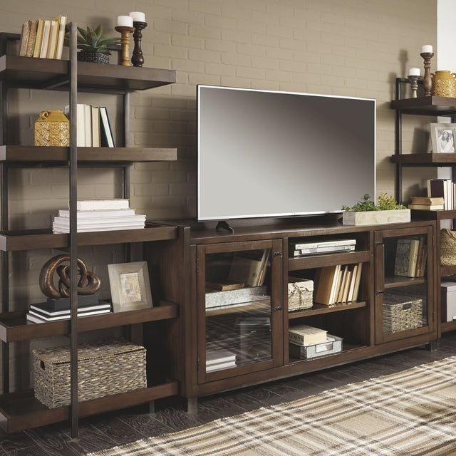 Ashley Starmore - Brown - 3 Pc. - Entertainment Center - 70" TV Stand