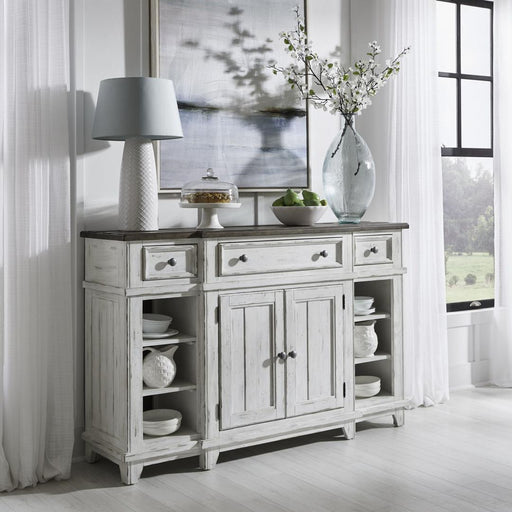 Liberty Furniture River Place - Breakfront Server - White