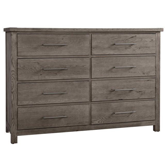 Vaughan-Bassett Dovetail - 8-Drawer Dresser - Mystic Grey