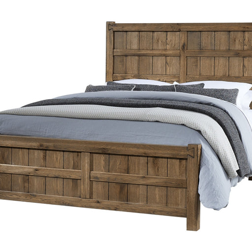 Vaughan-Bassett Dovetail - King Board & Batten Bed - Natural