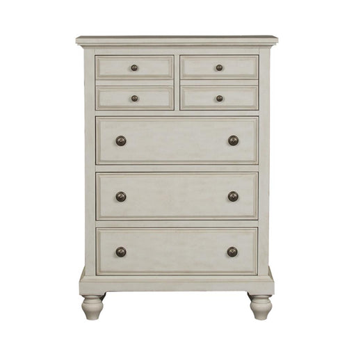 Liberty High Country 5 Drawer Chest - White
